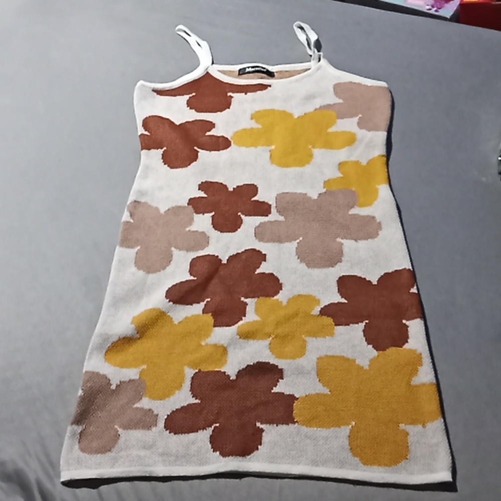 Flower Power sweater dress